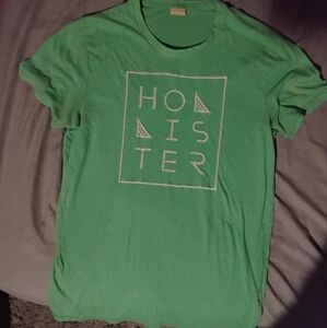 Hollister Mint Green Graphic Tee
